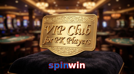 Main screen of Spinwin vip page for PK players